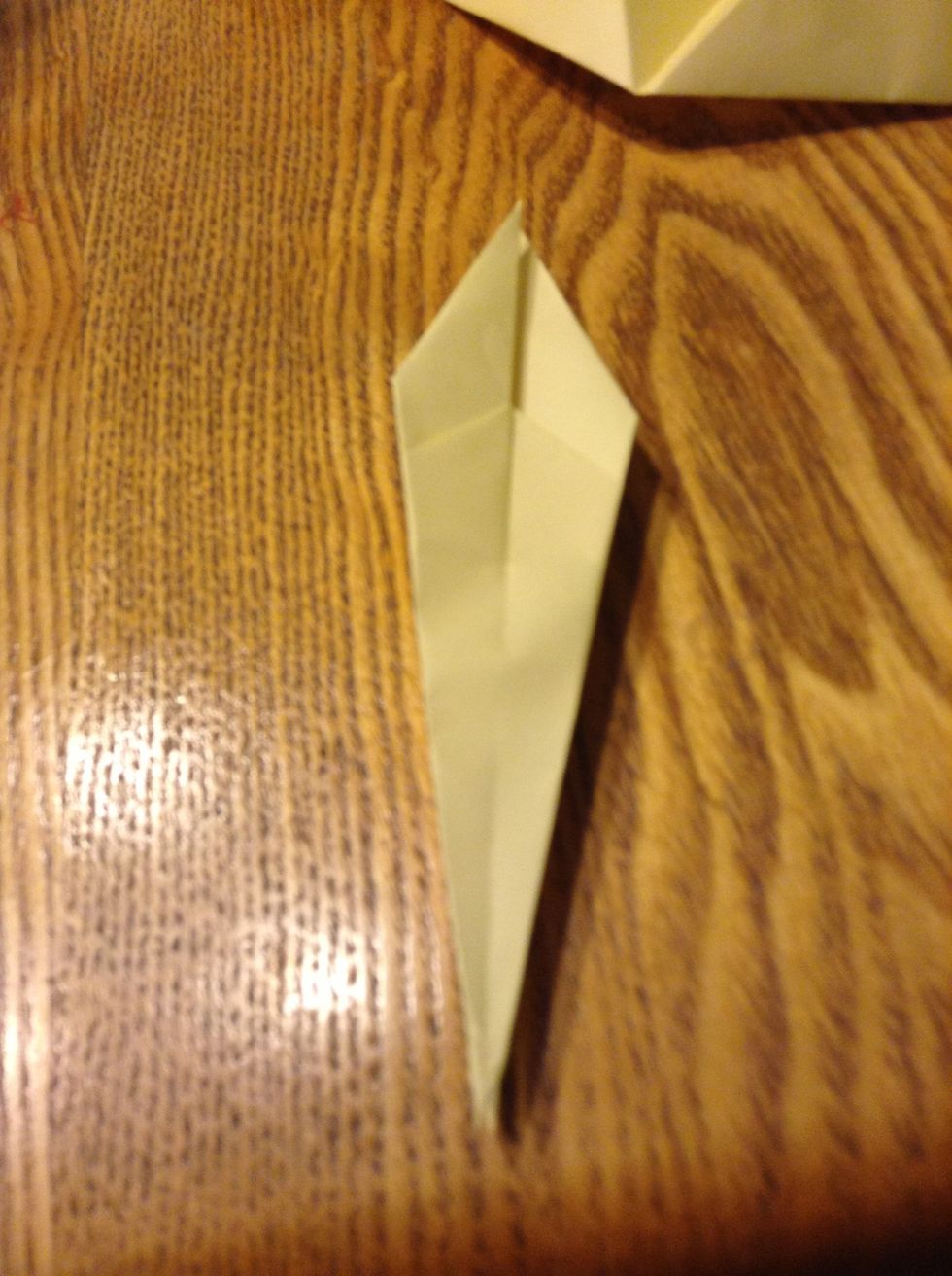 Fold the flap over