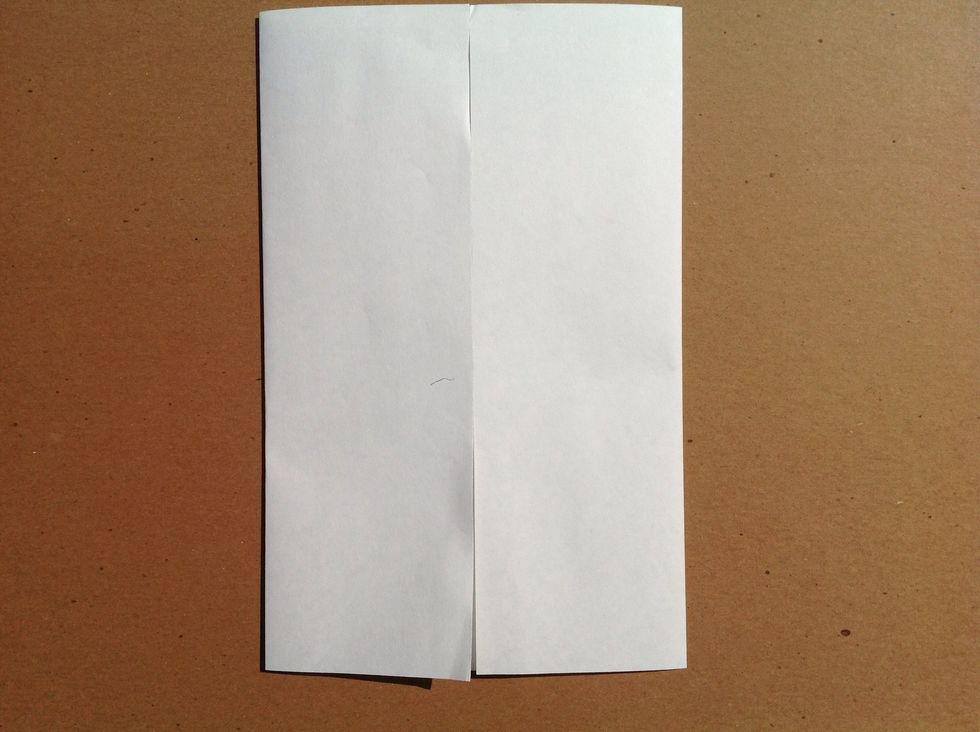 Fold the left edge to the center crease. This is also known as a cupboard fold.
