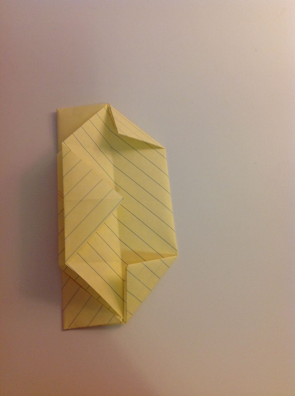 Fold the mini corners on the end in.