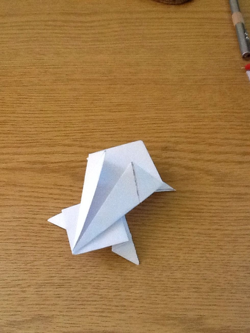 Fold the other side.. Now you are seeing it!!