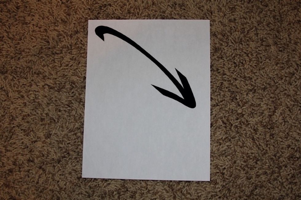 Fold the paper diagonally so there is an extra rectangle at the bottom :)