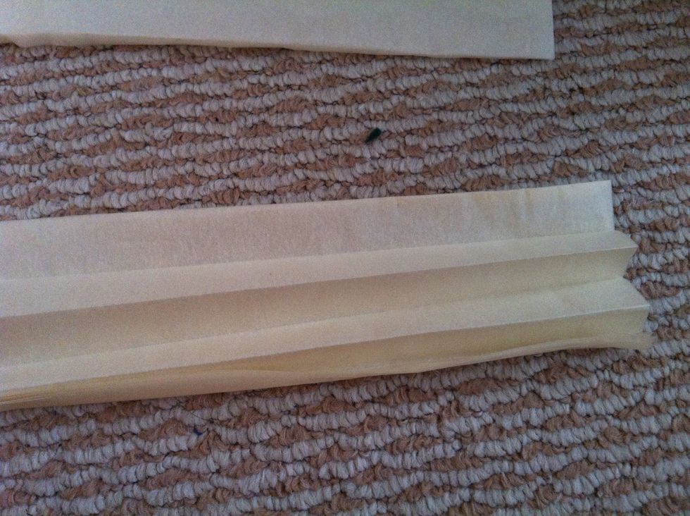 Fold the rectangle like this.