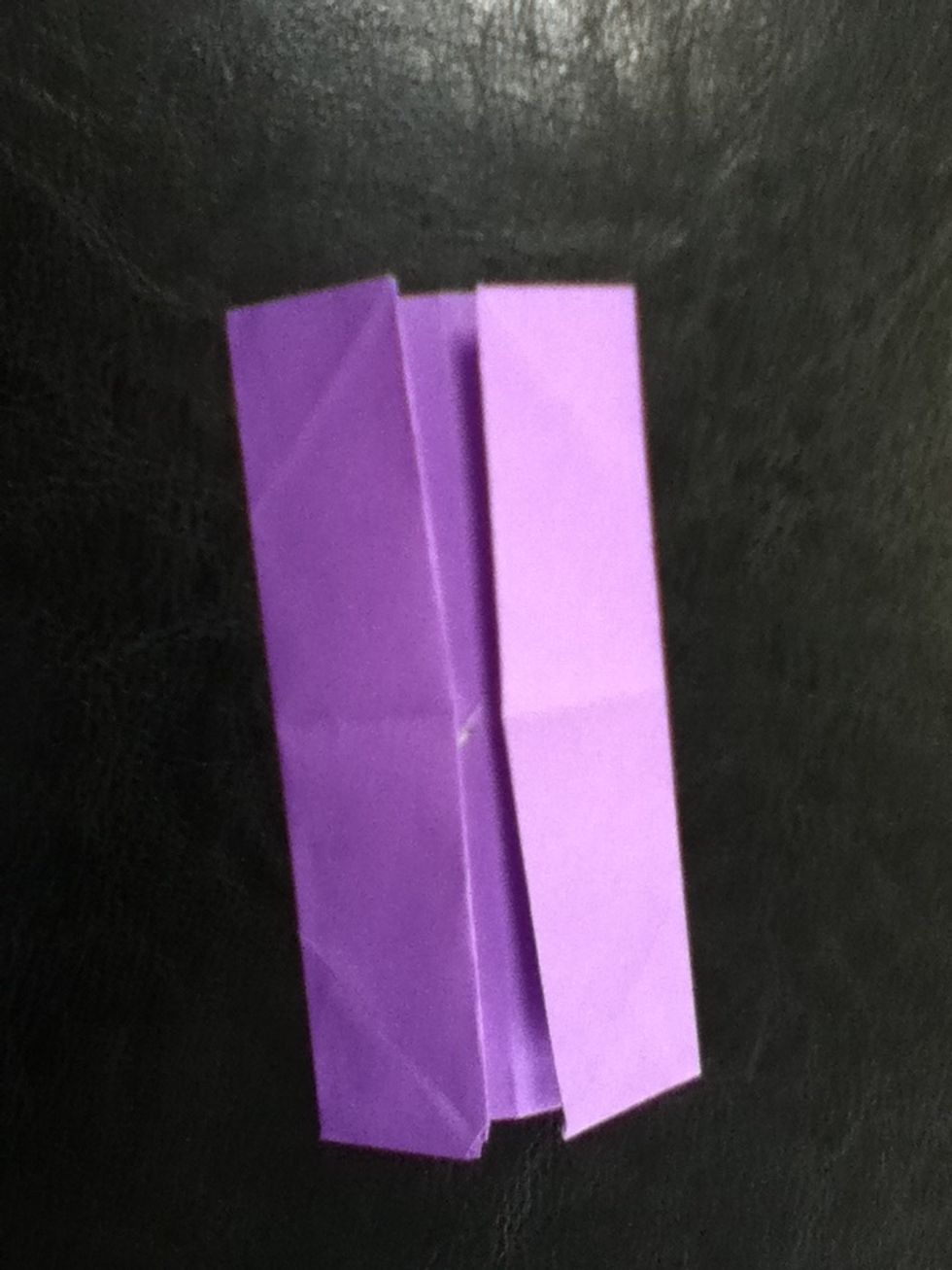 Fold the sides into the center.