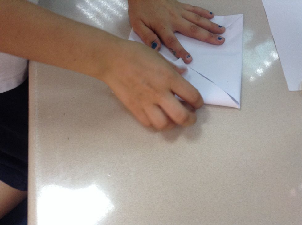 Fold the sides to the middle