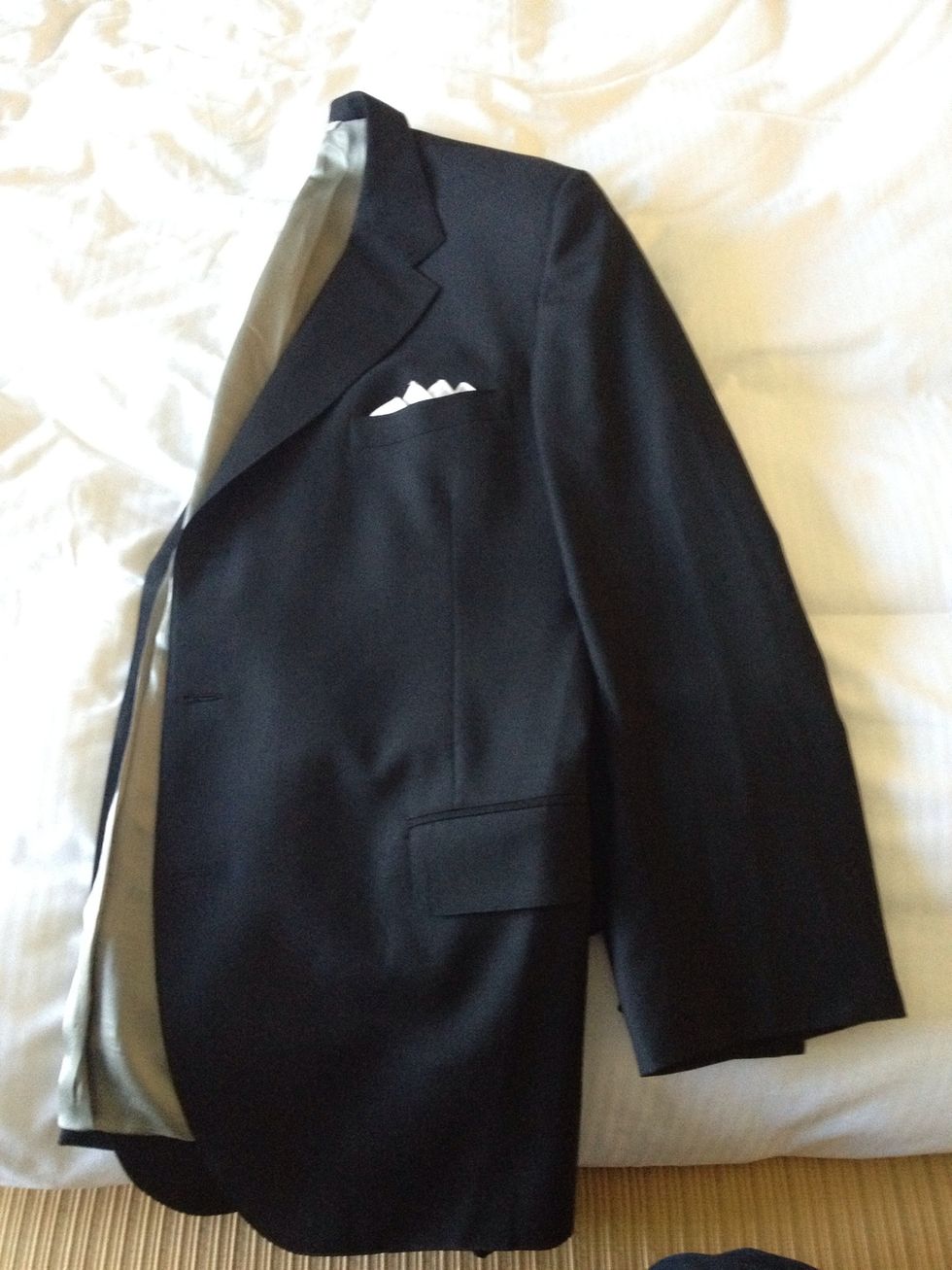 How to fold a men's sports coat for packing B+C Guides