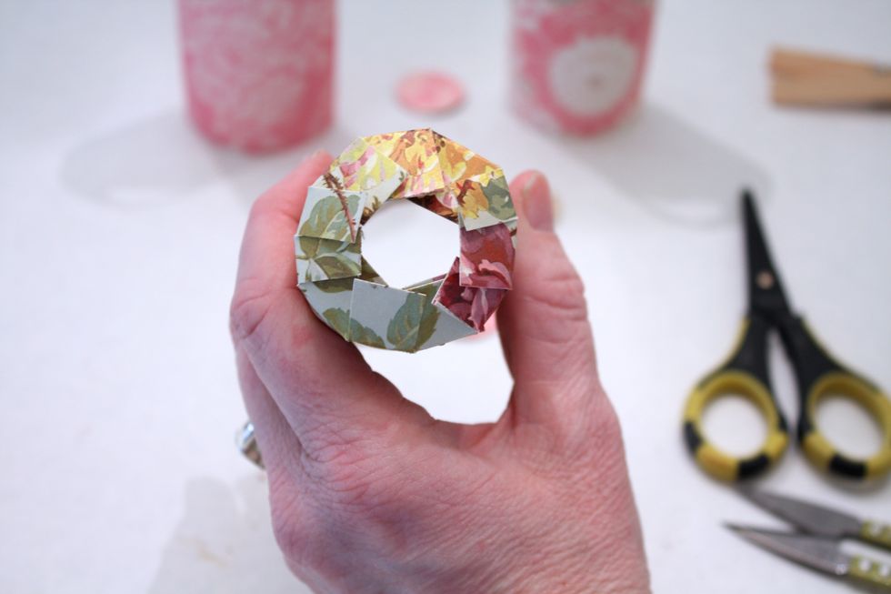 Fold them all down and you should be looking like this