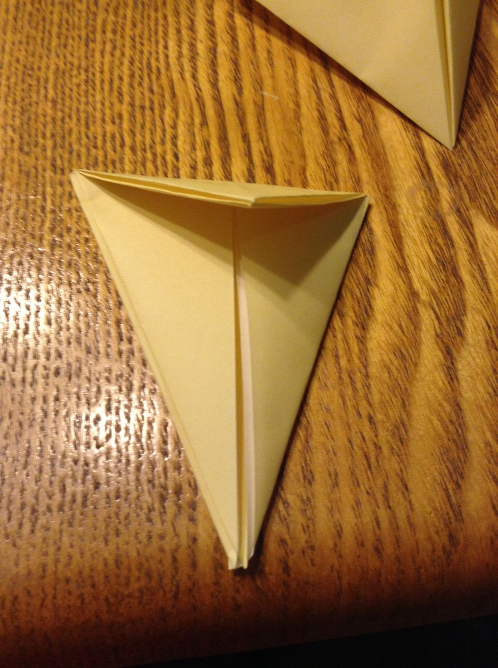 Fold top part down