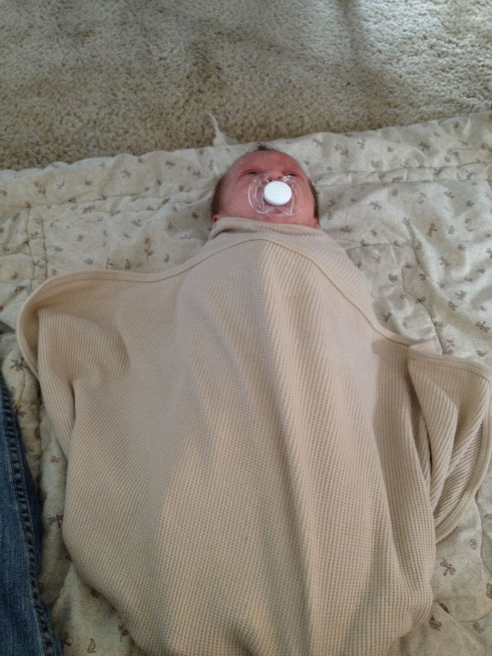Fold up bottom...