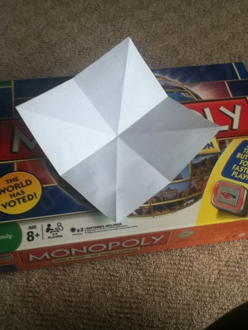 Fold vertical and horizontal