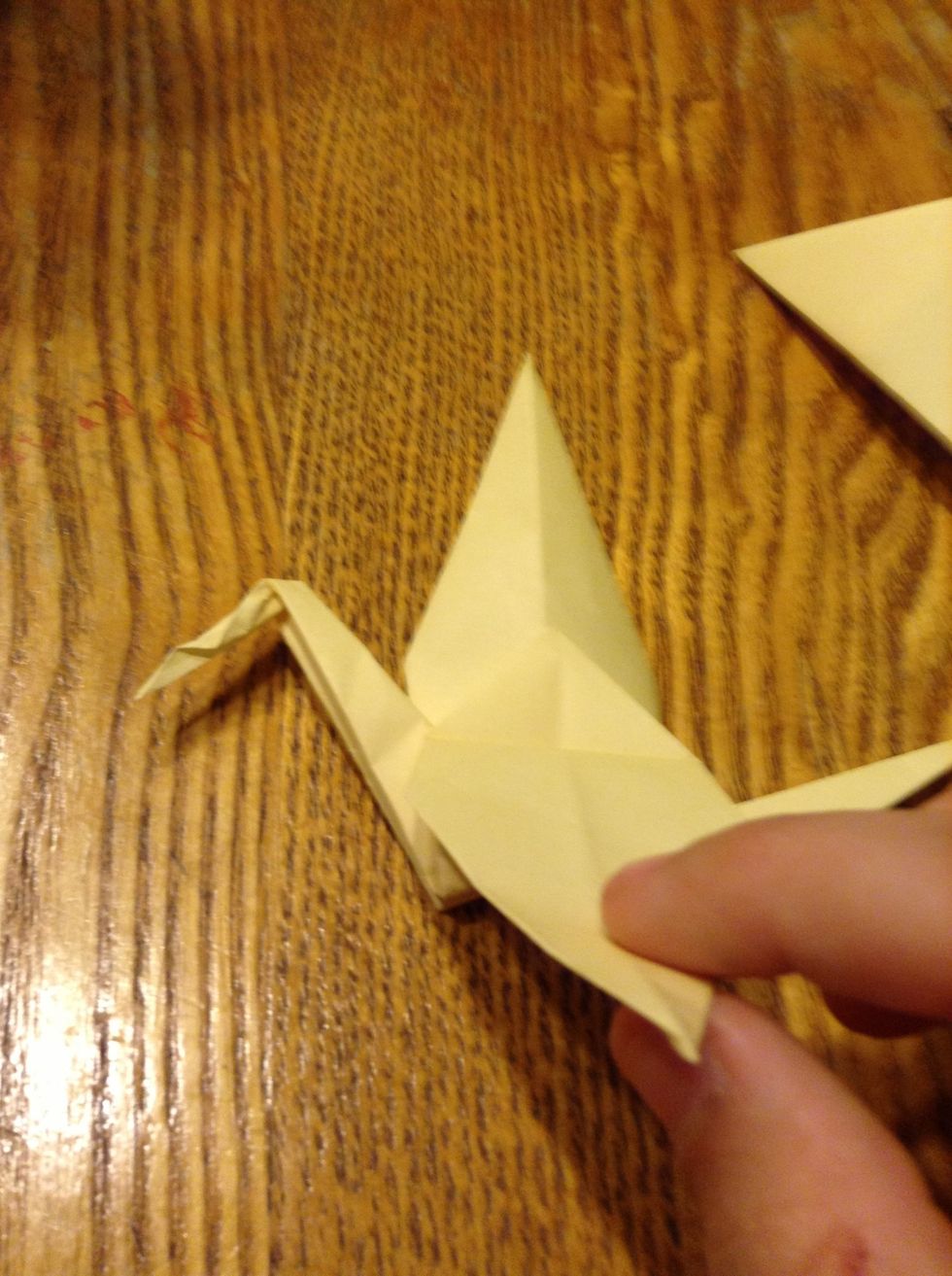 Fold wing down