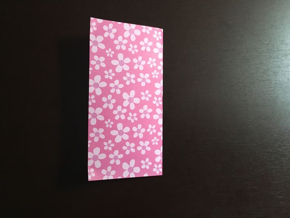 Fold your paper in half