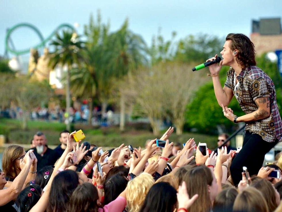 Follow all band members on every social media app that exists. This is important because if you are going to be obsessed, you need to know where your boys are at all times.