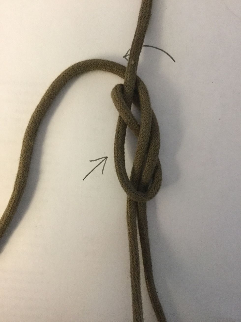 Follow arrow