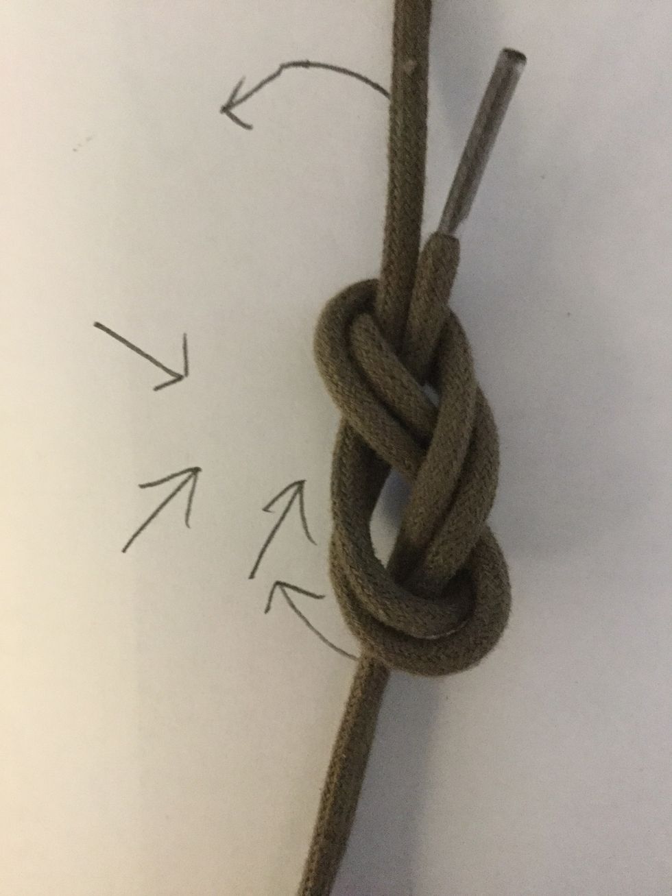Follow arrow