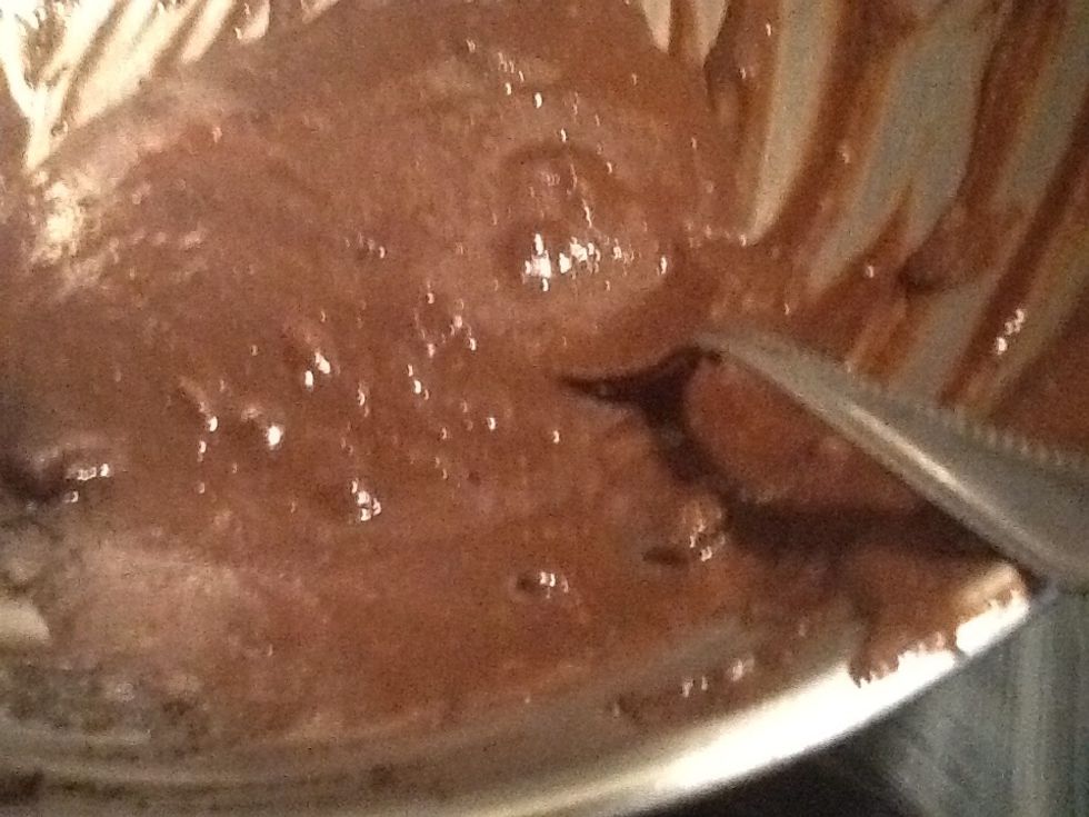 Follow brownie instructions you can add nuts if you want
