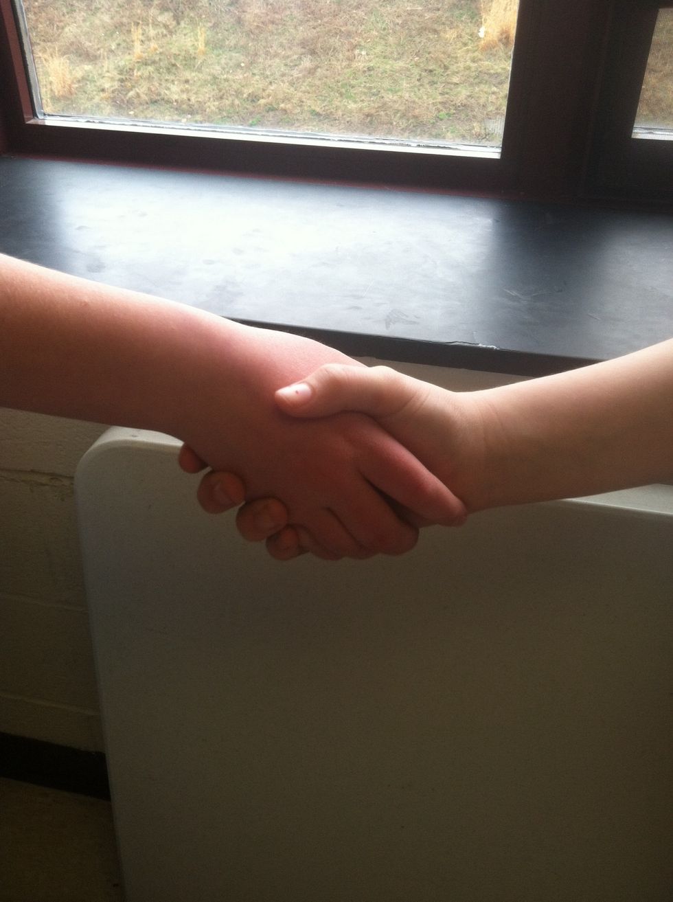 Follow Jesus's example. Love God completely and everybody even if they treat you wrongly, even if you know them or not.