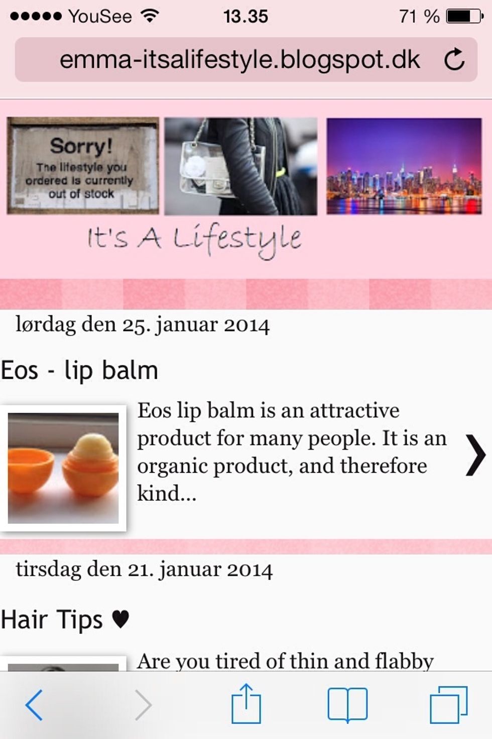Follow my blog Emma-itsalifestyle.blogspot.dk in the bottom of the page, you can ask me and i Will follow you back:-)).