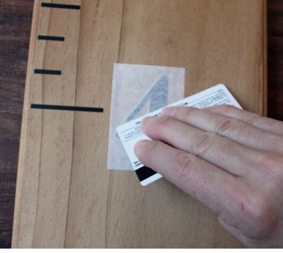 Follow the same process to apply the numbers.