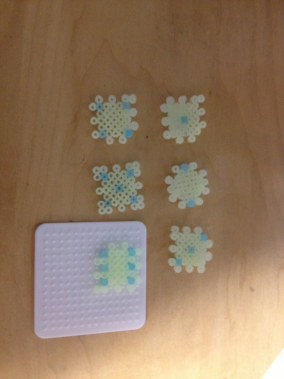 follow this pattern to make your pieces