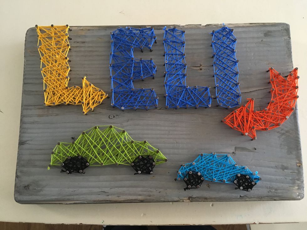 Follow this process with each different design and, in no time, you'll be done!