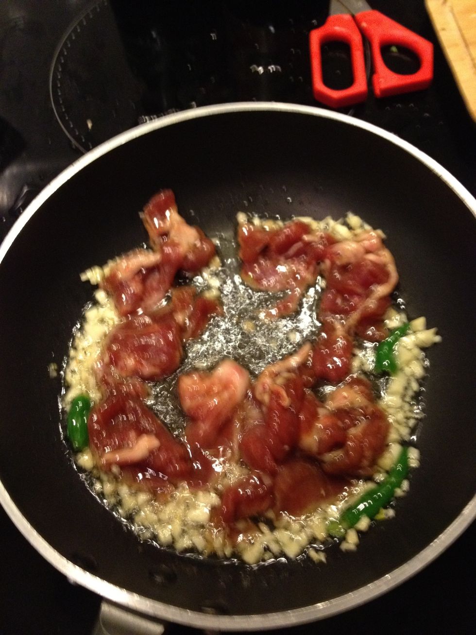 Followed by pork and its marinated juice