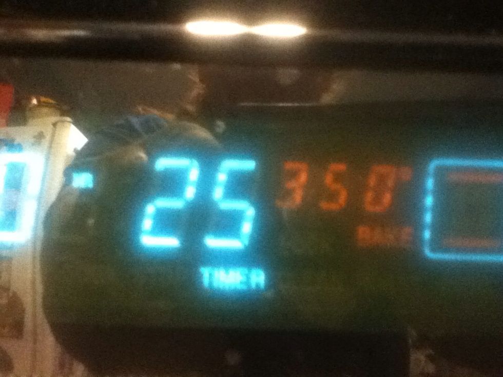 for 25 minutes