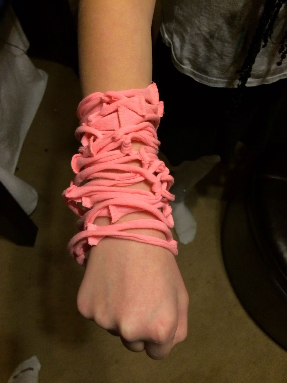 For a bracelet look!  Enjoy!