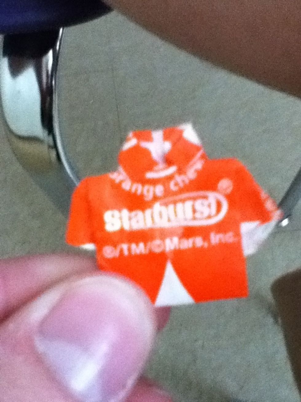 For a challenge try a candy wrapper :)