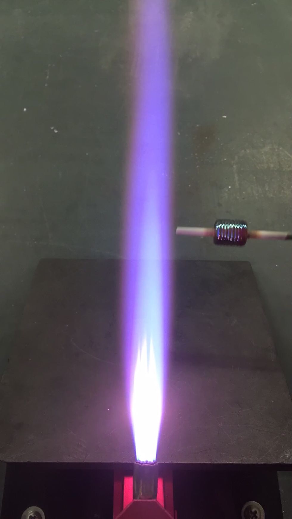 For a clean luster, keep each exposure to the reduction flame brief.  I use multiple, light reductions.  Just a couple seconds per pass. Don't let the bead get hot, or the luster will be muddy.