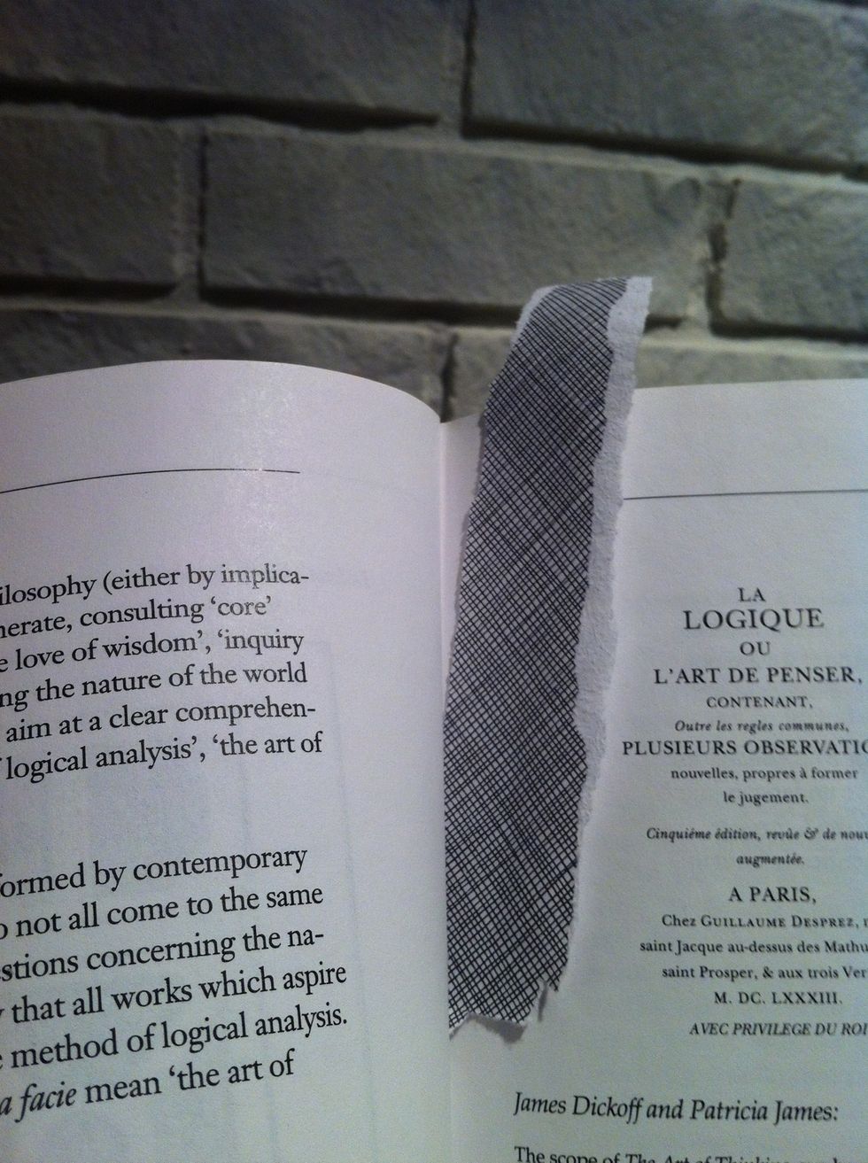 For a quickie placeholder, we can just use the paper piece naked. It could be ripped out...