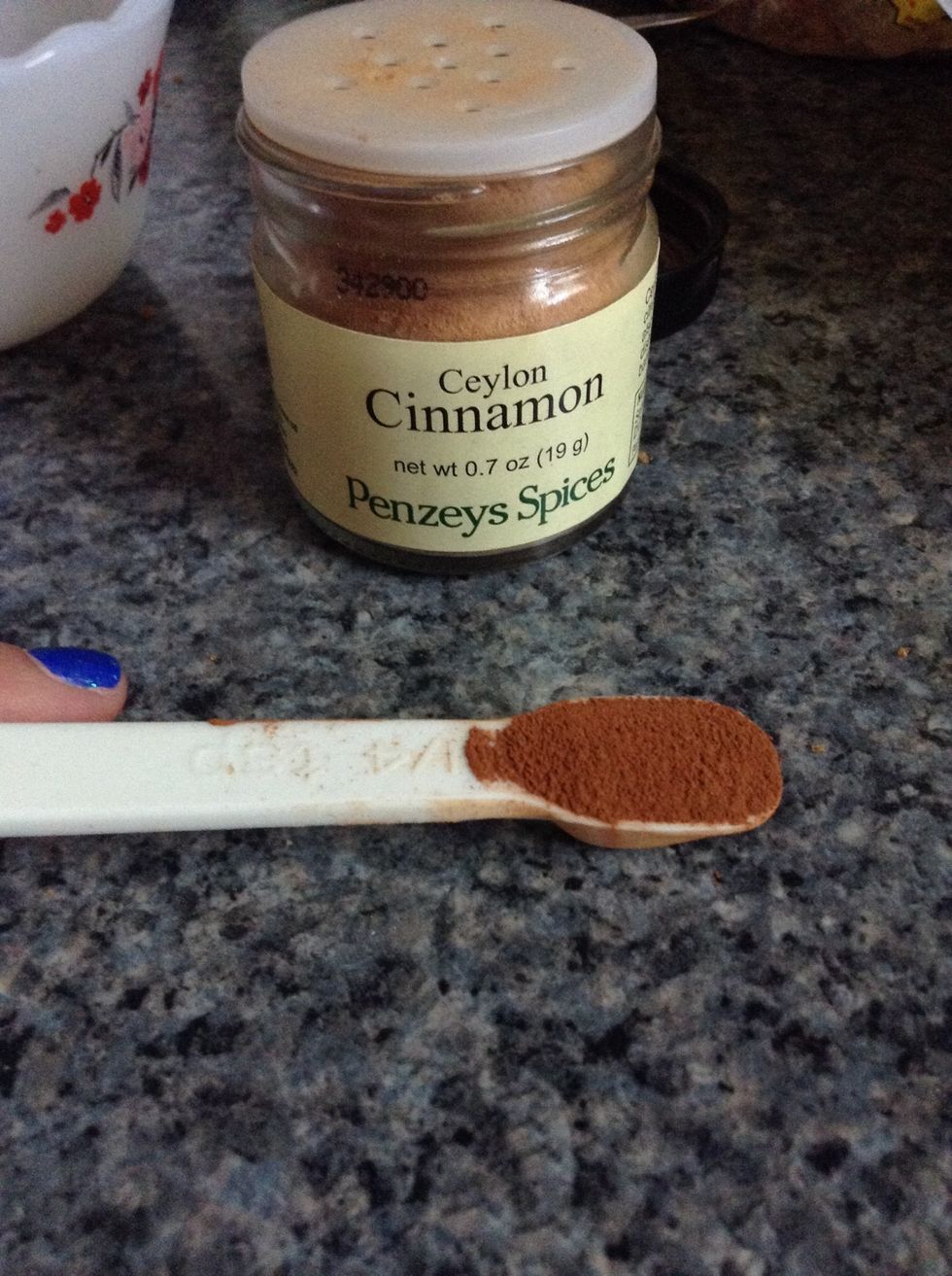 For a tasty flavor, add some cinnamon! We used a 1/4 tsp