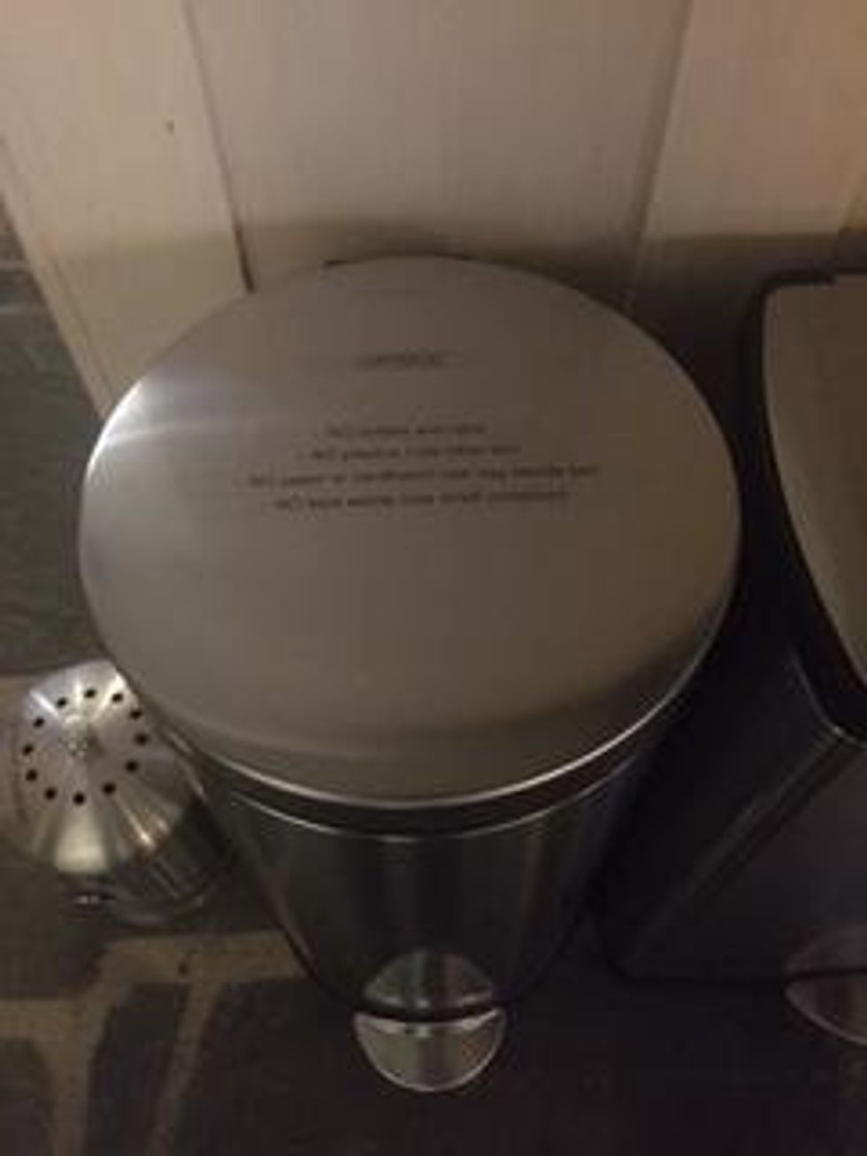 For all garbage (i.e. not compostable, not plastic, not recyclable, not paper and cardboard)