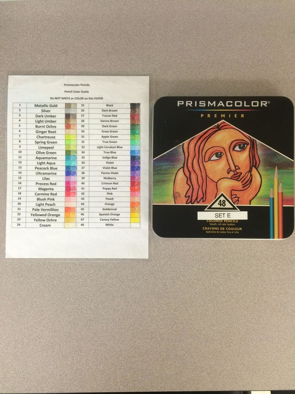 For Art or Interior Design Class, create a color key with labeled pencils that will save students time in their search for the perfect pencil. This is quite a chore to keep up with, but worth it!