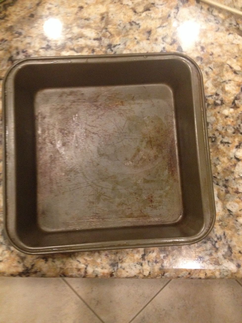 For baking you'll need a 9x9 medal baking plate