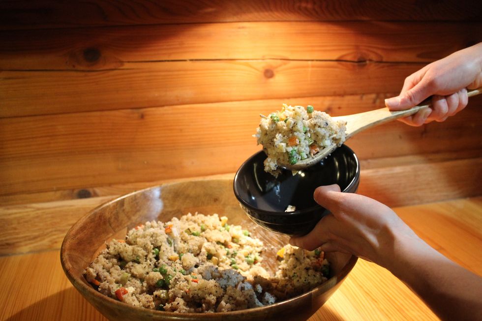 For best flavor, chill in your refrigerator for at least one hour. Serve generous amounts to your family or friends as they are sure to love this salad.