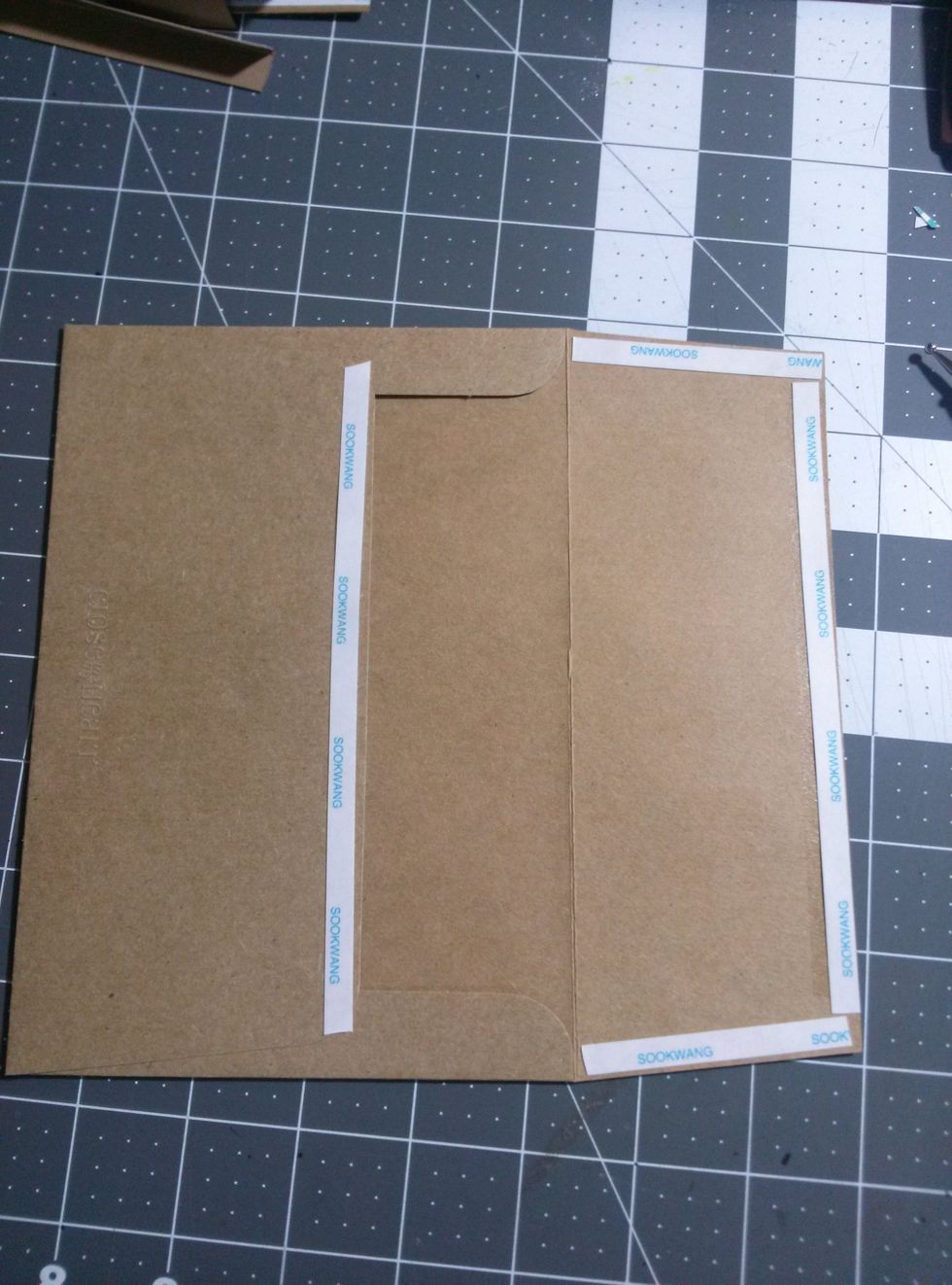 for each of the 12 envelopes seal each envelope well.