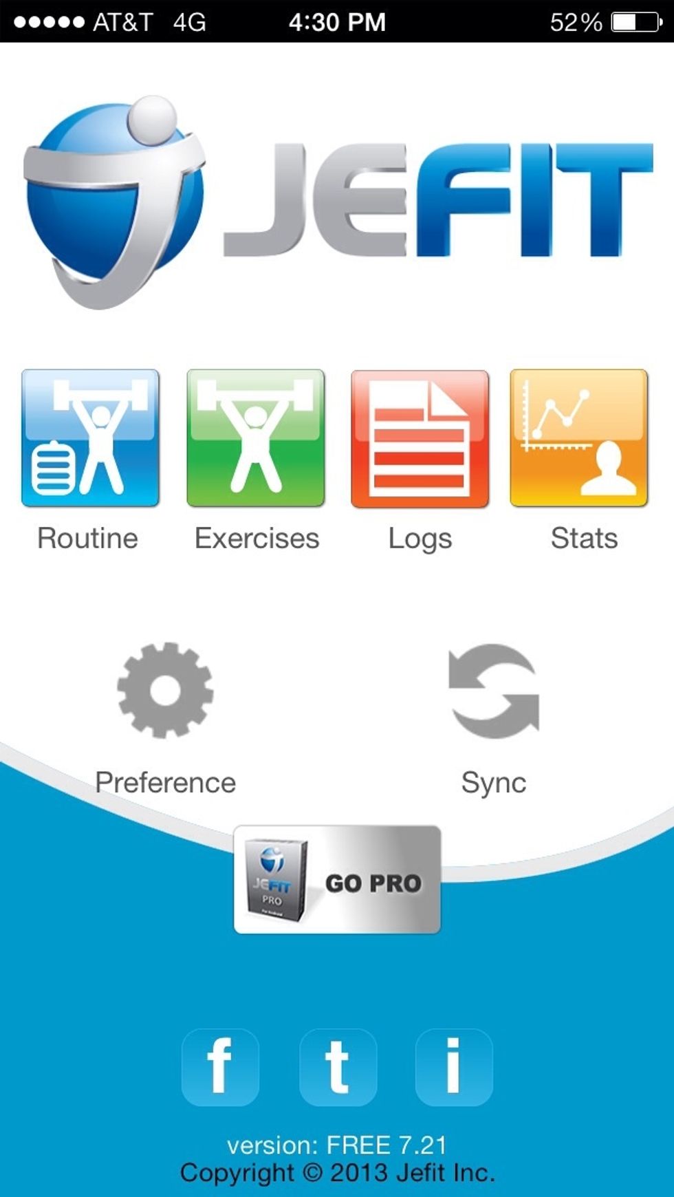 For evaluation involving work conditioning or hardening strength and endurance is measured. To get started first form a routine by selecting the "routine" button on the home screen.