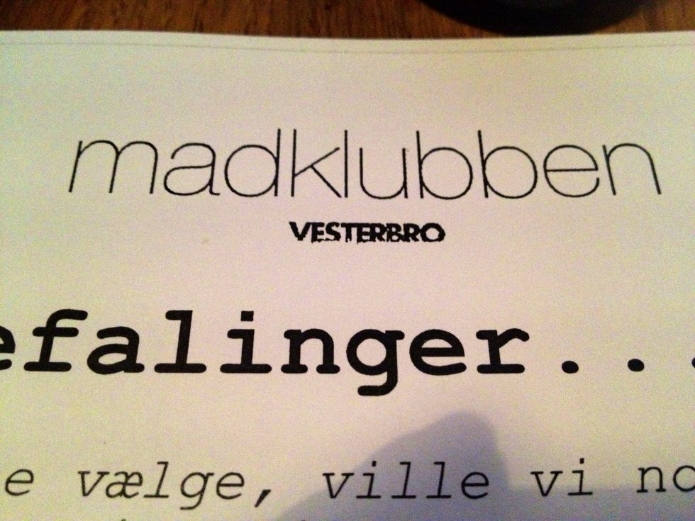 ...for example visit Madklubben, a relatively new hang out with really good food to an afordable price. Madklubben is situated in the area of Vesterbro which is near to the Central station.