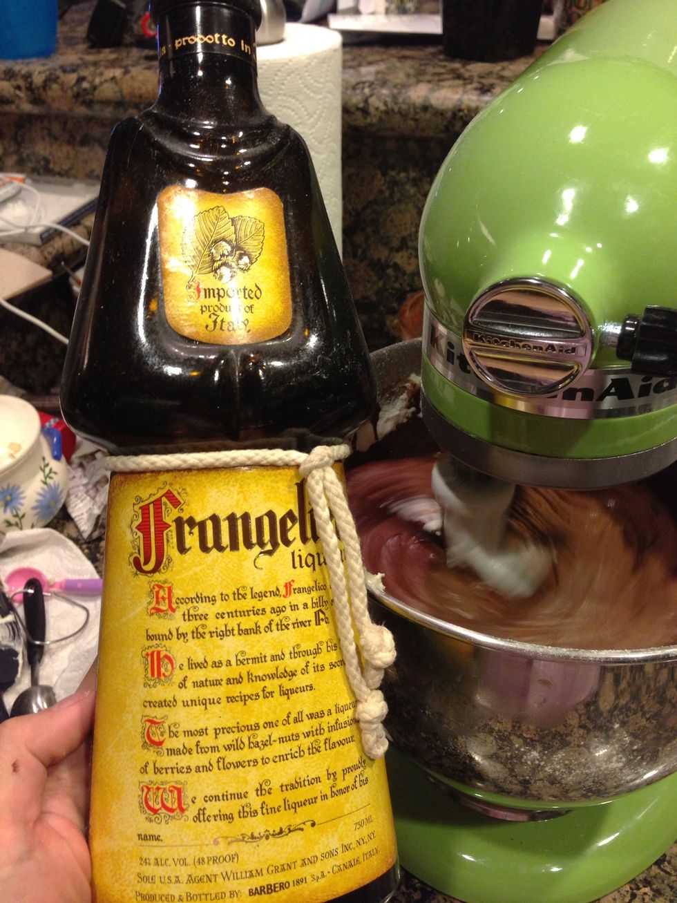 For extra boost, frangelica for 1-2 tbs