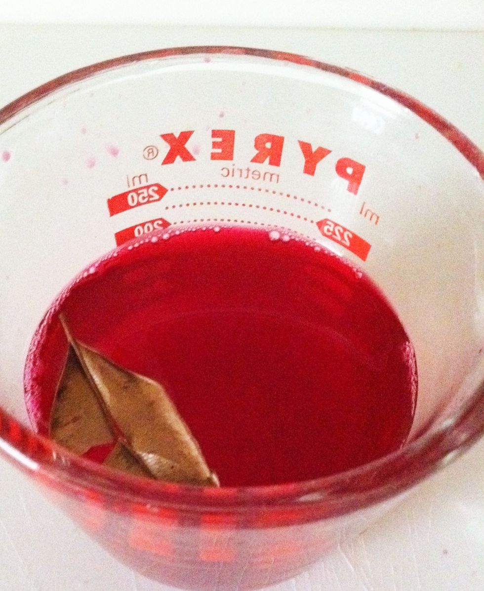 For flavor, if you are going to eat them, add one teaspoon each of salt and sugar per egg, or to taste. Add a bay leaf if you have one.