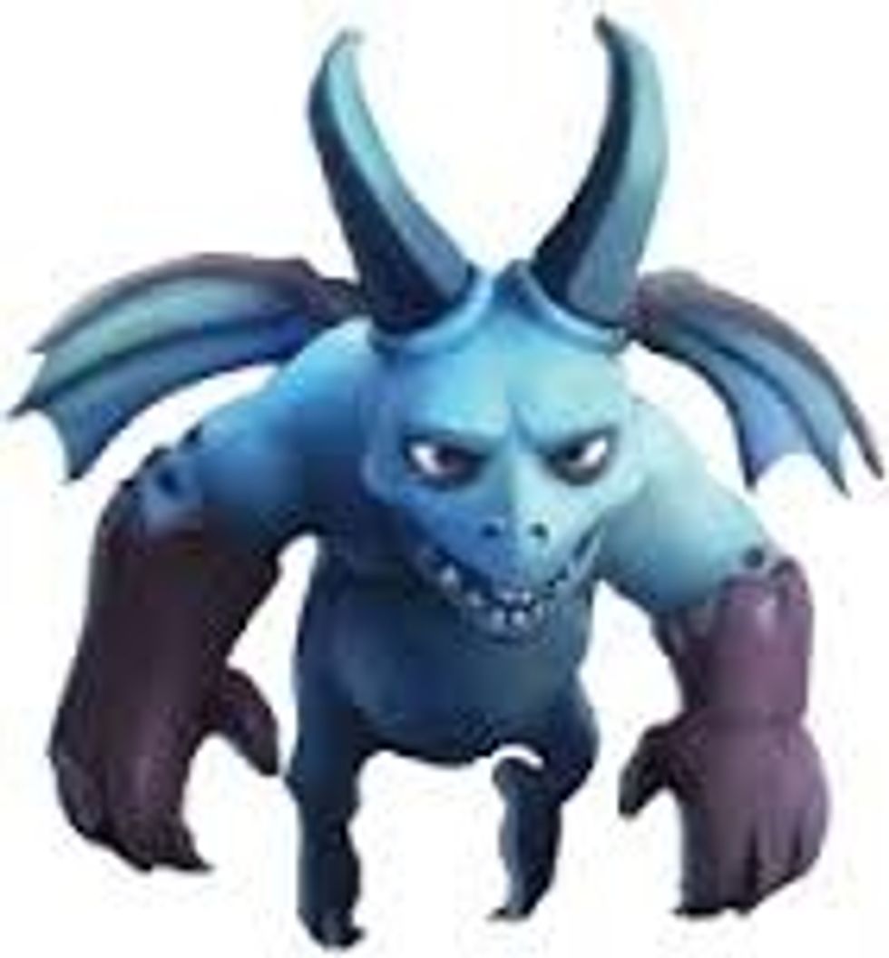 For ground phase use minions to clear the outside and send in the king so he can get 50% and then send in the queen for the town hall. Use 1 poison spell for clan castle and 1 poison for skeleton.