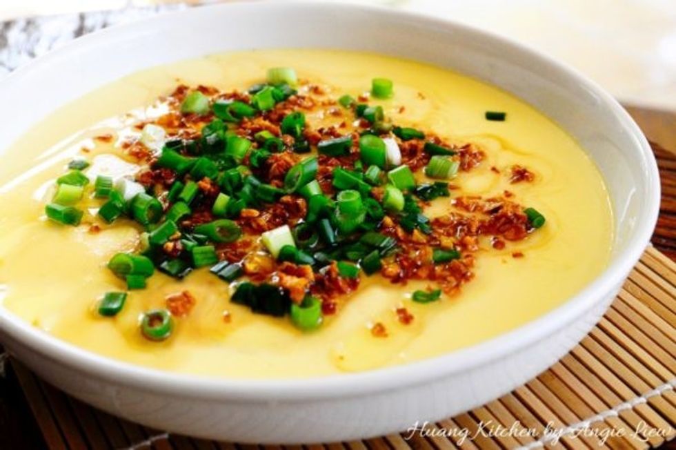 For more details visit us at http://www.huangkitchen.com/chinese-steamed-egg/ There's even a video on this if you're still not sure how to make this. As always, ENJOY!