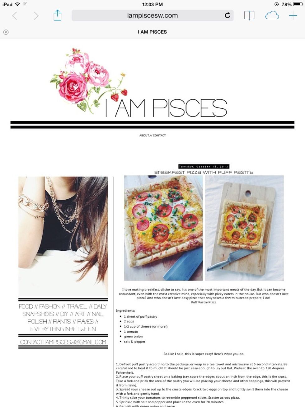 For more recipes, visit my website www.iampiscew.com