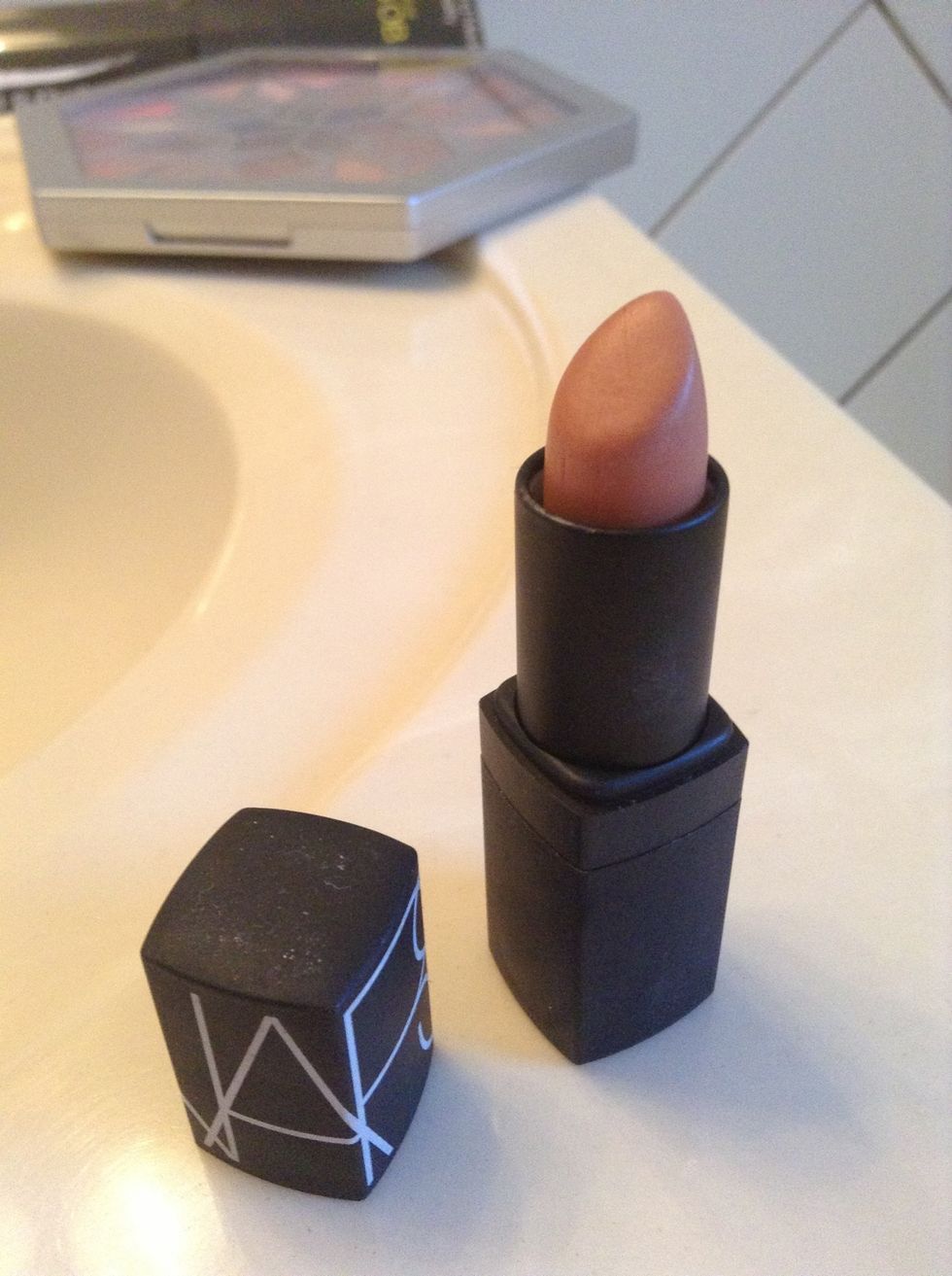 For my nude lip, I like NARS Belle Du Jour ...