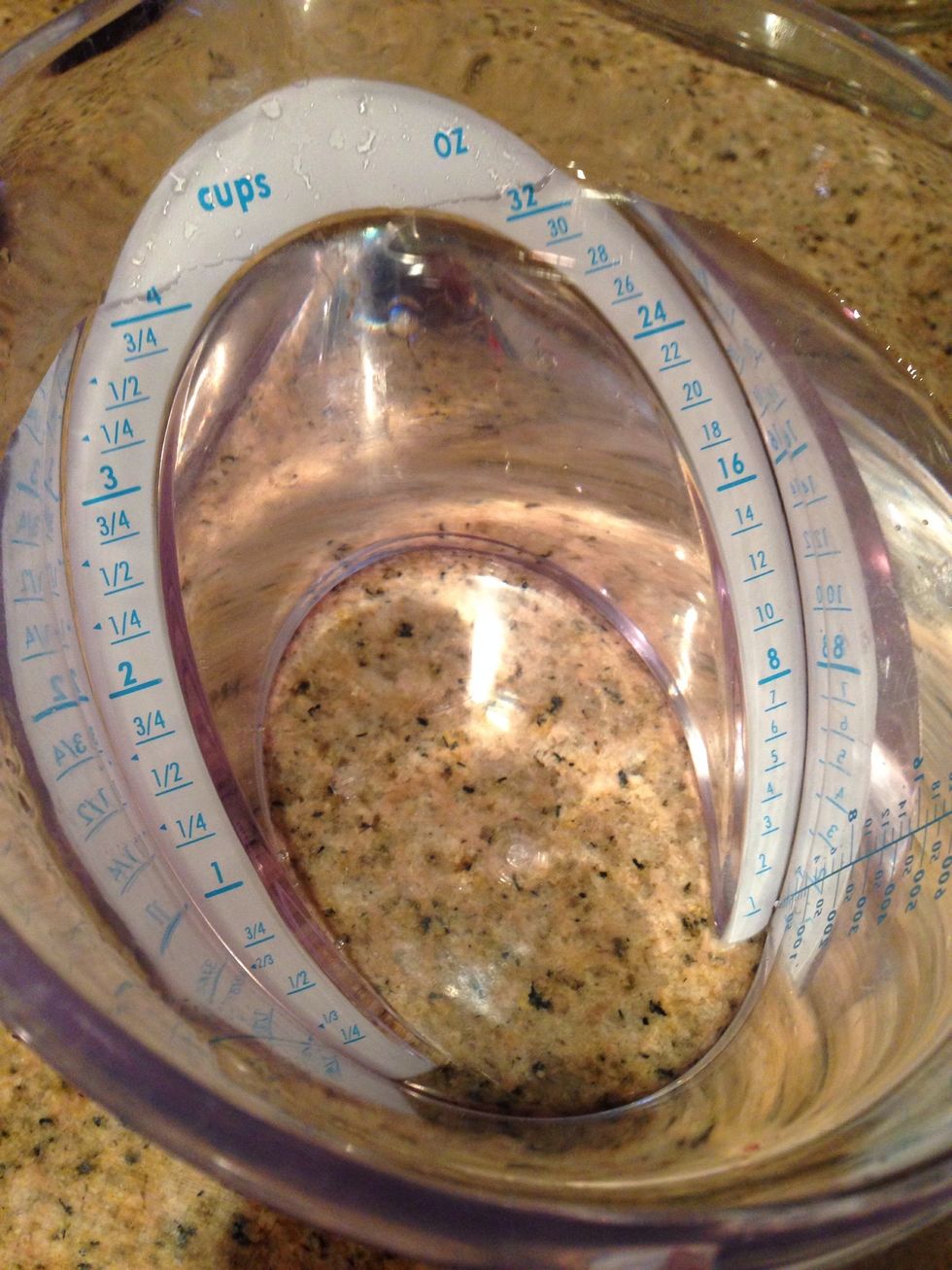 For my two cups of almonds I added 4 cups of water.