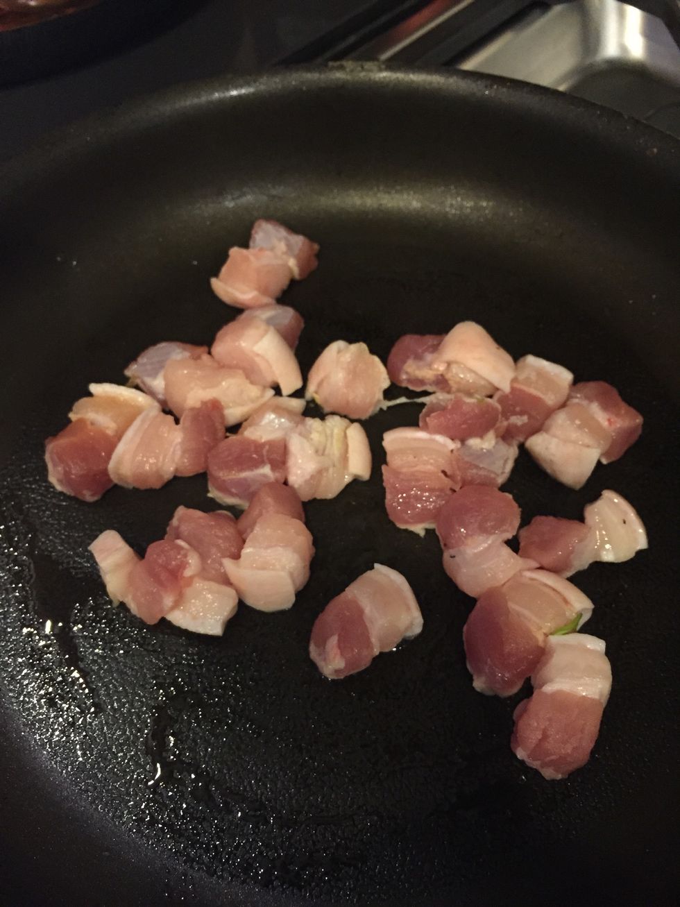 For non vegetarians option - fry up some bacon pork belly or corned beef to add extra flavor to the rostii.. This could also be done later and sprinkled on top before serving.