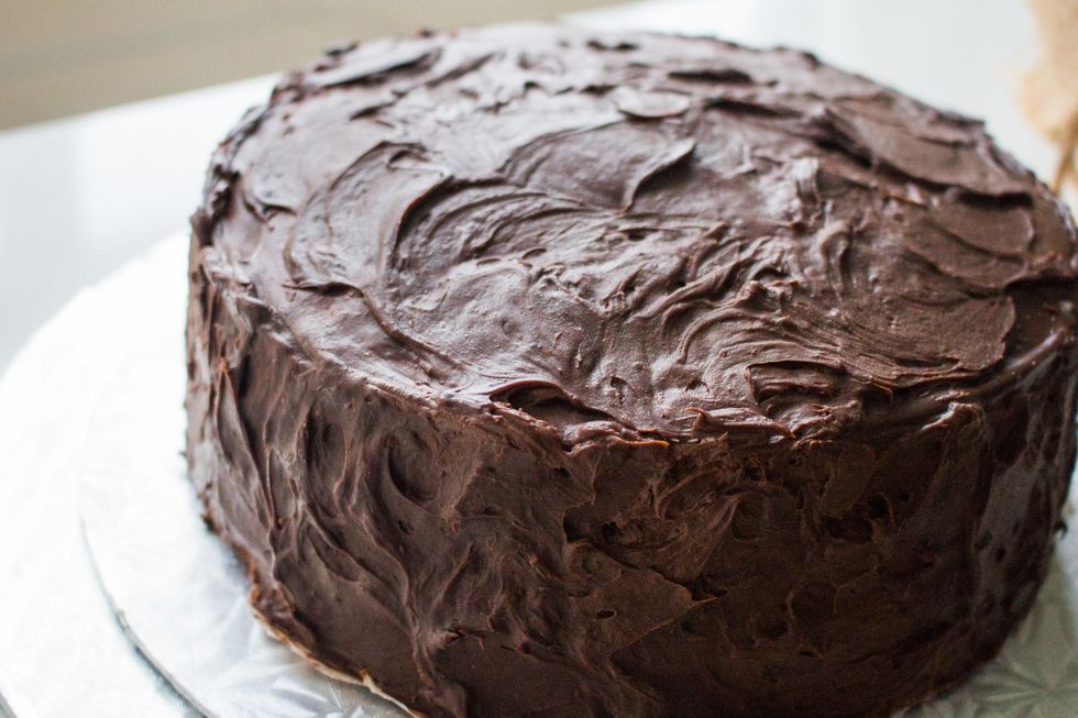 For original post: http://annezca.blogspot.ca/2015/11/multilayer-chocolate-mousse-cake.html