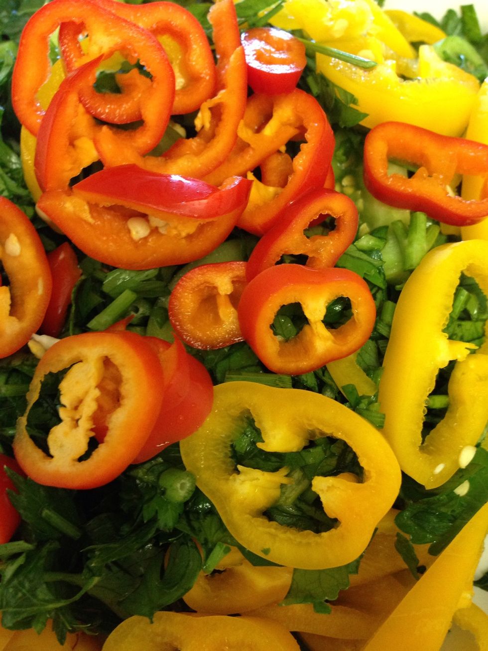 For some color and immunity boost from its vitamin c