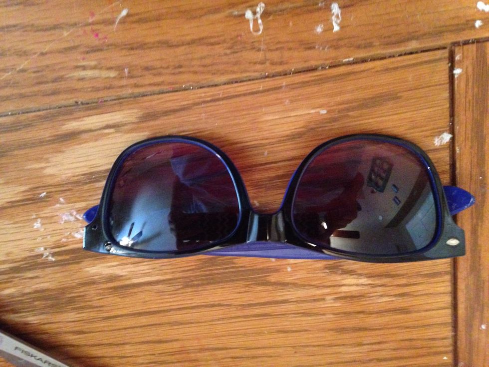 For sunglasses I wear a cheap pair because the sand and saltwater will damage them