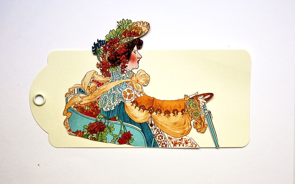 For tag number 2, add the image to the left, center of the tag.